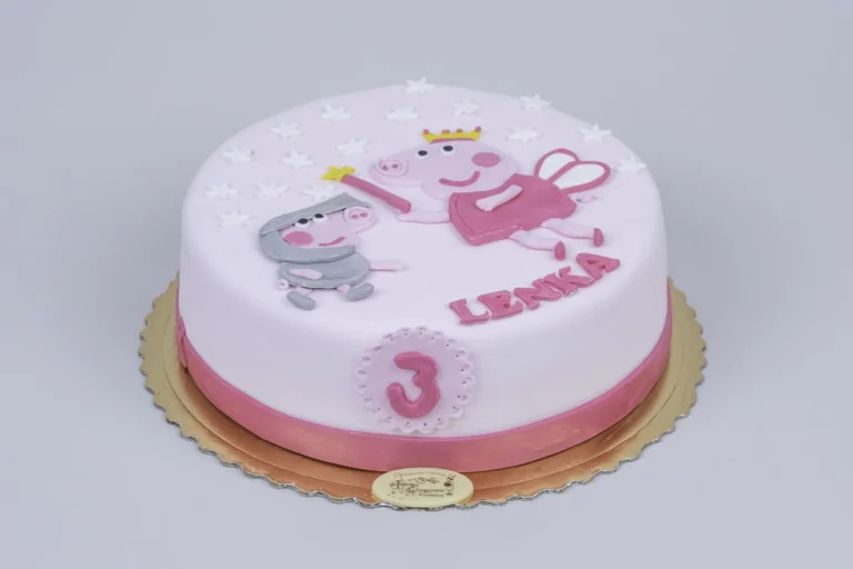 Tort różowy Pepa
