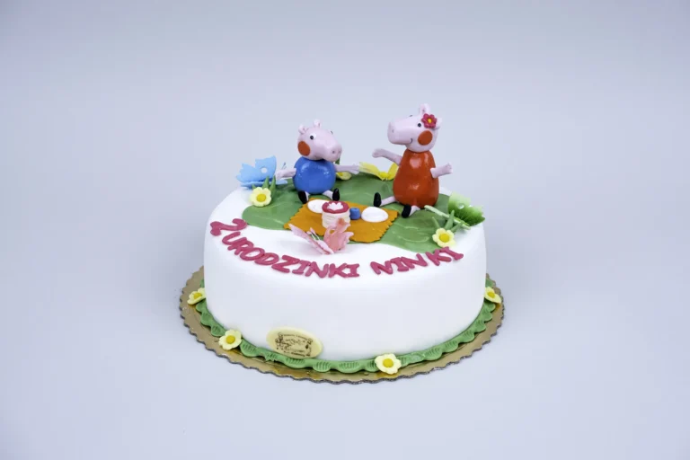 Tort świnka Peppa figurki