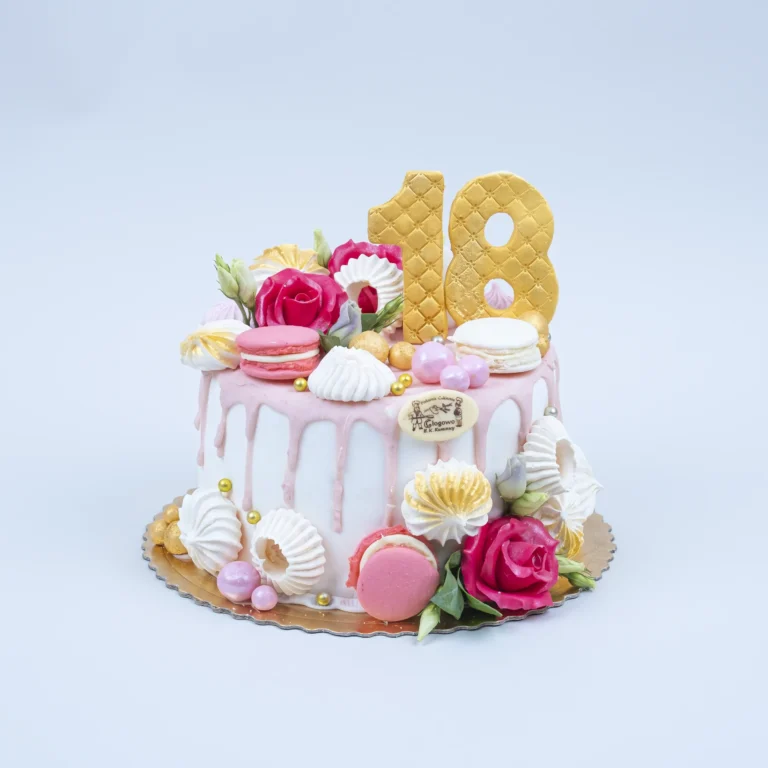 Tort 18-nastka beza i sople